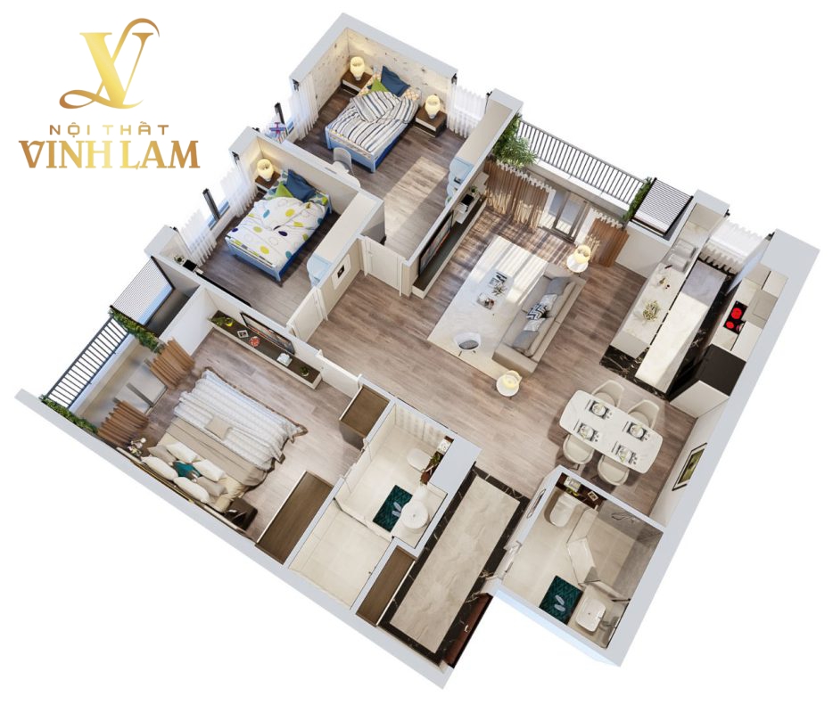 Nội thất nhựa Vinh Lam Thái Bình