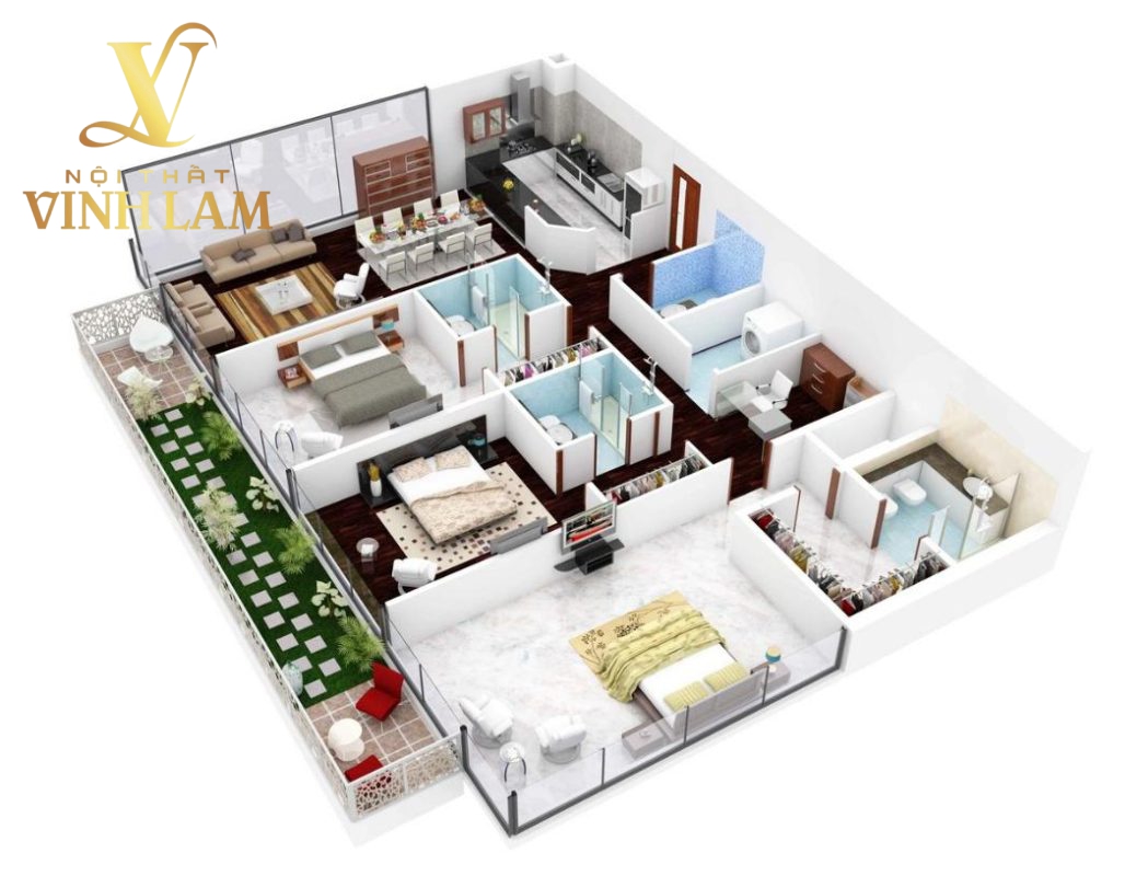 Nội thất nhựa Vinh Lam Thái Bình