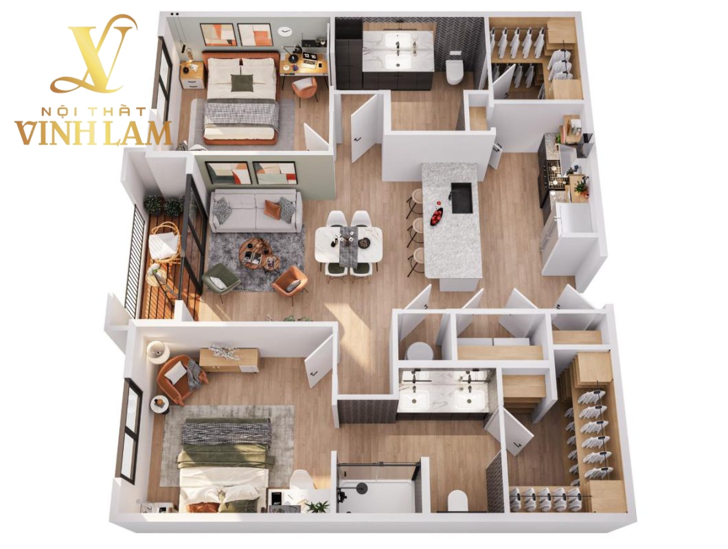 Nội thất nhựa Vinh Lam Thái Bình