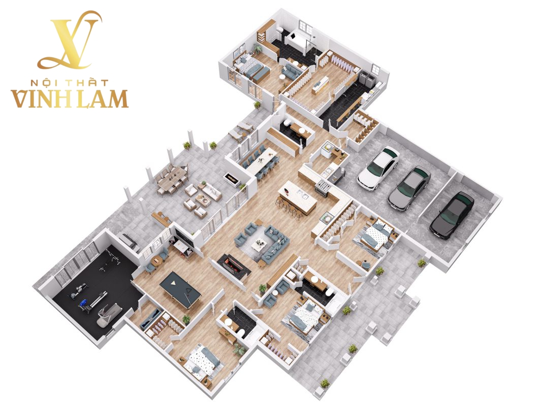 Nội thất nhựa Vinh Lam Thái Bình